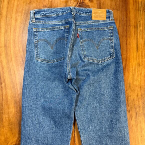 Levi's Wedgie Straight Jeans Women's 29 x 25.5 LVC Premium Stretch Denim E4-17 - Picture 8 of 8